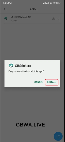 GBStickers Packs