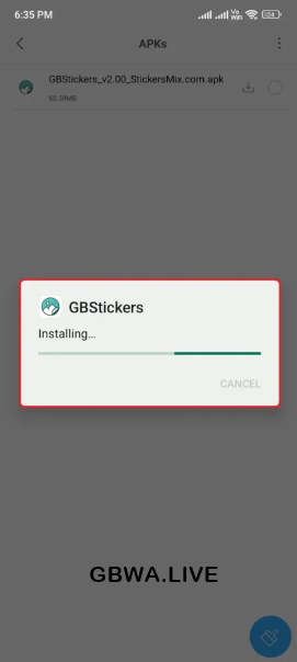 GBStickers Packs