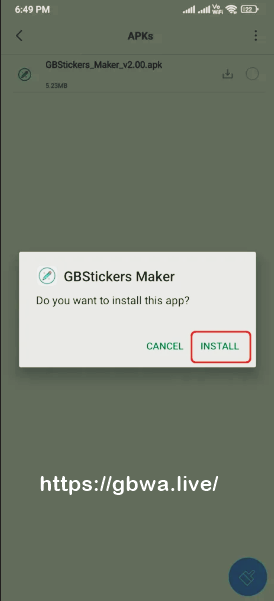 GBStickers maker