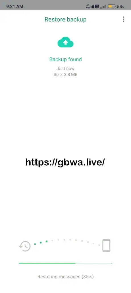 How to Do GBWhatsApp Pro Backup 