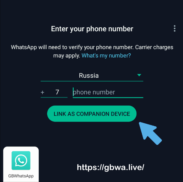 Link GBWhatsApp to Official WhatsApp