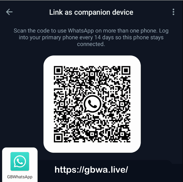 Link GBWhatsApp to Official WhatsApp