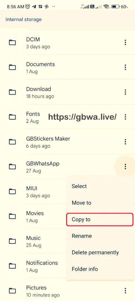 How to Do GBWhatsApp Pro Backup